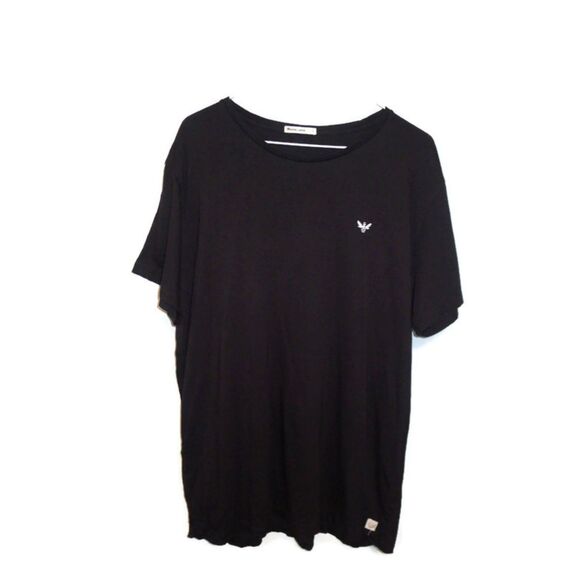 Marine Layer Bumble Bee Embroidered T Shirt - Black L - Picture 1 of 7